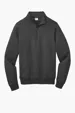 Port & Co Core Fleece 1/4-Zip Pullover Sweatshirt — view 4