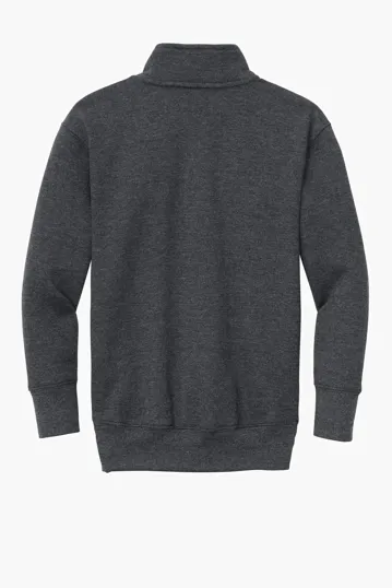 Port & Co Youth Core Fleece 1/4-Zip Pullover Sweatshirt — view 11