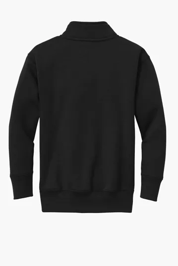 Port & Co Youth Core Fleece 1/4-Zip Pullover Sweatshirt — view 12
