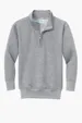 Port & Co Youth Core Fleece 1/4-Zip Pullover Sweatshirt — view 2
