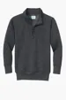 Port & Co Youth Core Fleece 1/4-Zip Pullover Sweatshirt — view 4