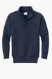 Port & Co Youth Core Fleece 1/4-Zip Pullover Sweatshirt — view 6
