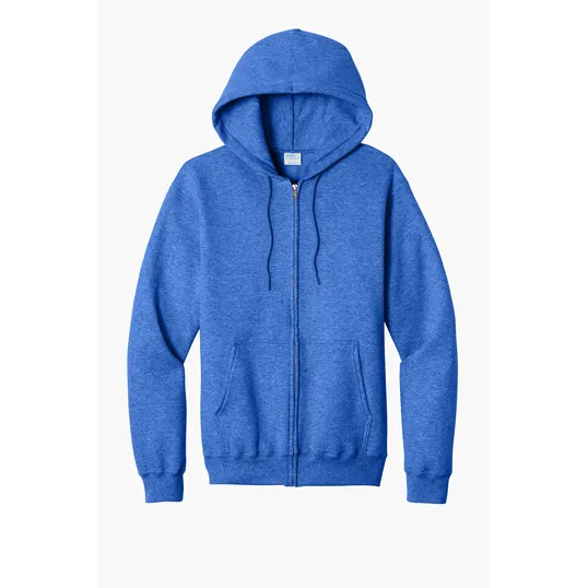 Port & Co Core Fleece Full-Zip Hooded Sweatshirt — view 42