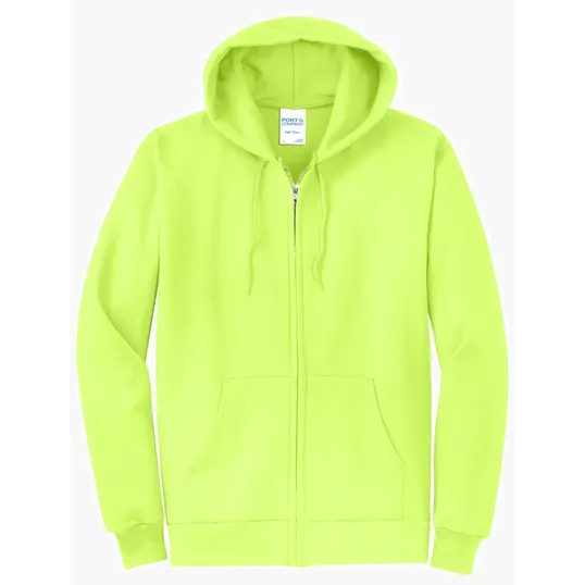 Port & Co Core Fleece Full-Zip Hooded Sweatshirt — view 11