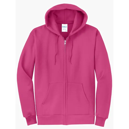 Port & Co Core Fleece Full-Zip Hooded Sweatshirt — view 13