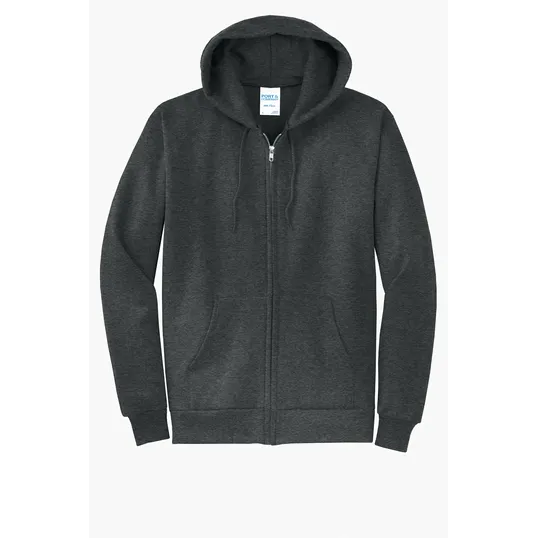 Port & Co Core Fleece Full-Zip Hooded Sweatshirt — view 25