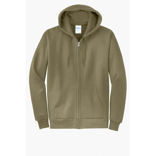 Port & Co Core Fleece Full-Zip Hooded Sweatshirt — view 26