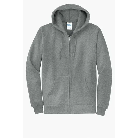 Port & Co Core Fleece Full-Zip Hooded Sweatshirt — view 27