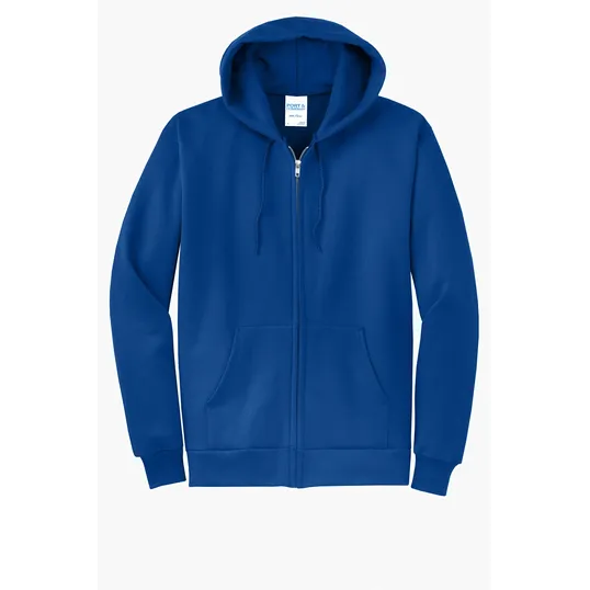 Port & Co Core Fleece Full-Zip Hooded Sweatshirt — view 29