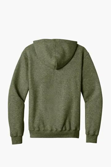 Port & Co Core Fleece Full-Zip Hooded Sweatshirt — view 36