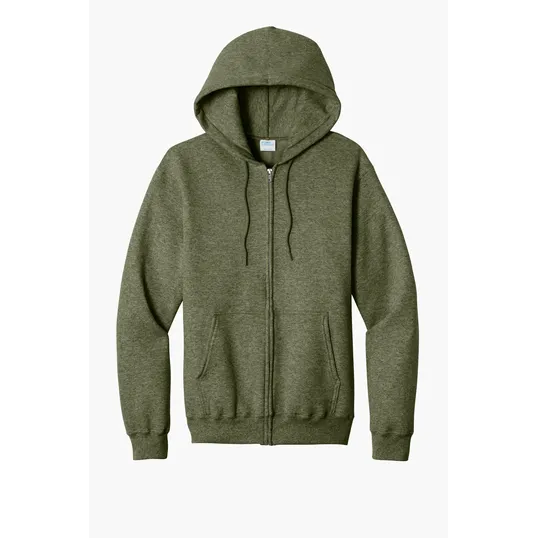 Port & Co Core Fleece Full-Zip Hooded Sweatshirt — view 35
