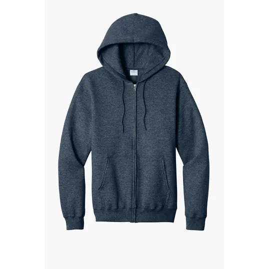 Port & Co Core Fleece Full-Zip Hooded Sweatshirt — view 40