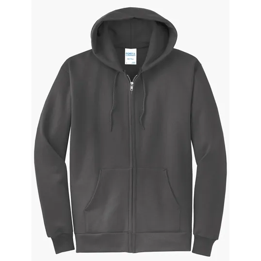 Port & Co Core Fleece Full-Zip Hooded Sweatshirt — view 39