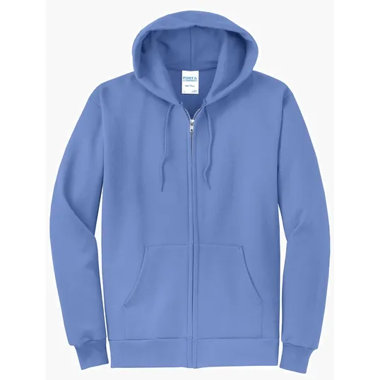 Port & Co Core Fleece Full-Zip Hooded Sweatshirt — view 38