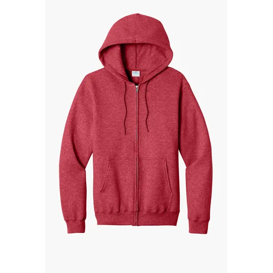 Port & Co Core Fleece Full-Zip Hooded Sweatshirt — view 41