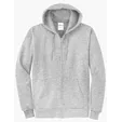 Port & Co Core Fleece Full-Zip Hooded Sweatshirt — view 2