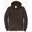 Port & Co Core Fleece Full-Zip Hooded Sweatshirt — view 3