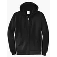 Port & Co Core Fleece Full-Zip Hooded Sweatshirt — view 4