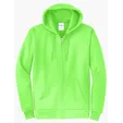 Port & Co Core Fleece Full-Zip Hooded Sweatshirt — view 8