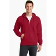 Port & Co Core Fleece Full-Zip Hooded Sweatshirt