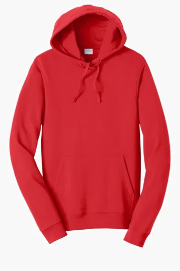 Port & Co Fan Favorite Fleece Pullover Hooded Sweatshirt — view 4