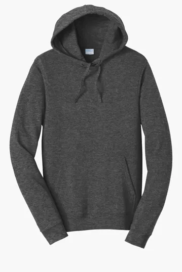 Port & Co Fan Favorite Fleece Pullover Hooded Sweatshirt — view 6