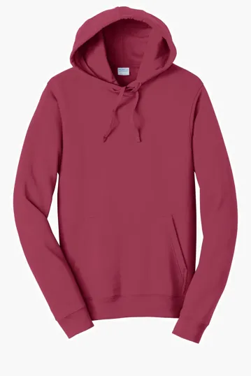 Port & Co Fan Favorite Fleece Pullover Hooded Sweatshirt — view 8