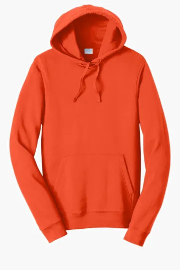Port & Co Fan Favorite Fleece Pullover Hooded Sweatshirt — view 10