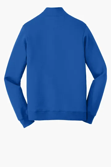Port & Co Fan Favorite Fleece 1/4-Zip Pullover Sweatshirt — view 15