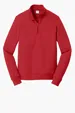 Port & Co Fan Favorite Fleece 1/4-Zip Pullover Sweatshirt — view 3