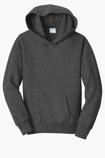 Port & Co Youth Fan Favorite Fleece Pullover Hooded Sweatshirt — view 5