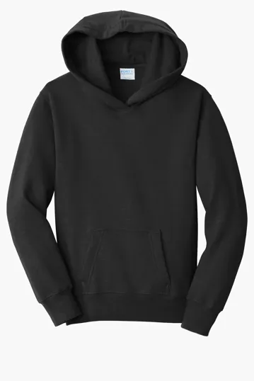 Port & Co Youth Fan Favorite Fleece Pullover Hooded Sweatshirt — view 6