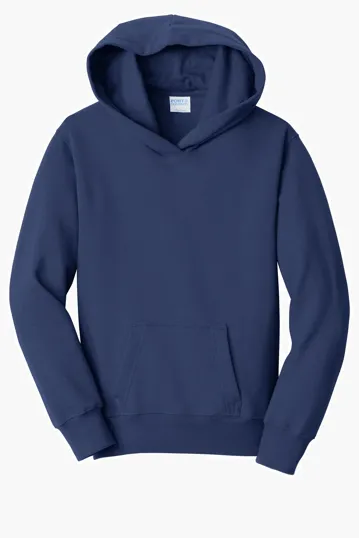 Port & Co Youth Fan Favorite Fleece Pullover Hooded Sweatshirt — view 7
