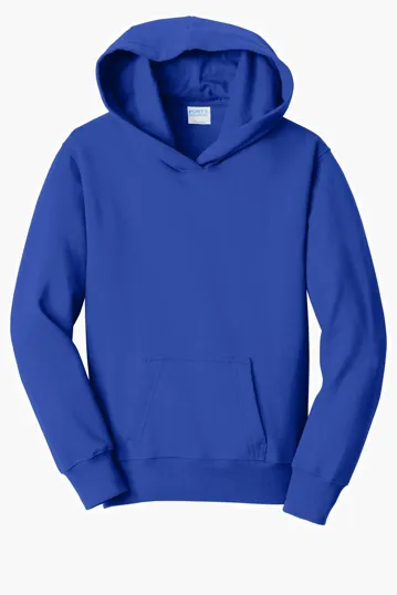 Port & Co Youth Fan Favorite Fleece Pullover Hooded Sweatshirt — view 8