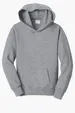 Port & Co Youth Fan Favorite Fleece Pullover Hooded Sweatshirt — view 2