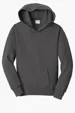 Port & Co Youth Fan Favorite Fleece Pullover Hooded Sweatshirt — view 4