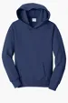 Port & Co Youth Fan Favorite Fleece Pullover Hooded Sweatshirt — view 7
