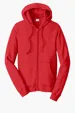 Port & Co Fan Favorite Fleece Full-Zip Hooded Sweatshirt — view 3