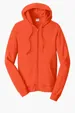 Port & Co Fan Favorite Fleece Full-Zip Hooded Sweatshirt — view 7