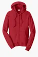 Port & Co Fan Favorite Fleece Full-Zip Hooded Sweatshirt — view 8