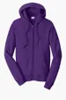 Port & Co Fan Favorite Fleece Full-Zip Hooded Sweatshirt — view 10