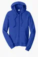 Port & Co Fan Favorite Fleece Full-Zip Hooded Sweatshirt — view 11