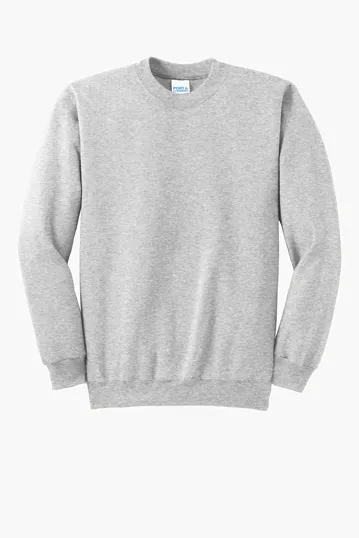 Port & Co Essential Fleece Crewneck Sweatshirt — view 2