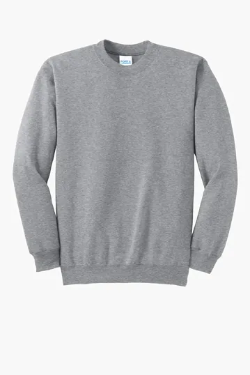 Port & Co Essential Fleece Crewneck Sweatshirt — view 3