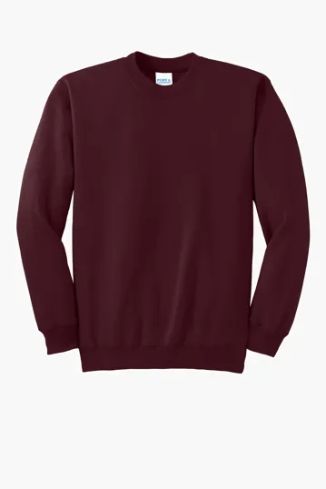 Port & Co Essential Fleece Crewneck Sweatshirt — view 10