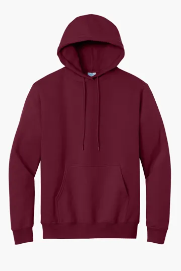 Port & Co Essential Fleece Pullover Hooded Sweatshirt — view 4