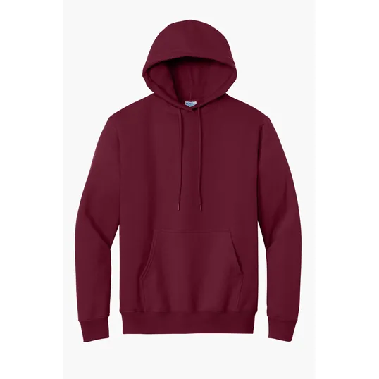 Port & Co Tall Essential Fleece Pullover Hooded Sweatshirt — view 4