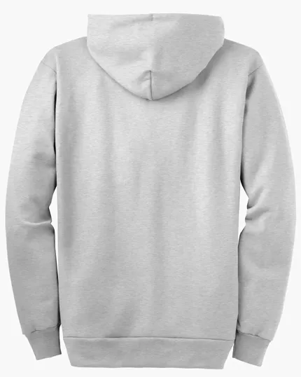 Port & Co Tall Essential Fleece Full-Zip Hooded Sweatshirt — view 11