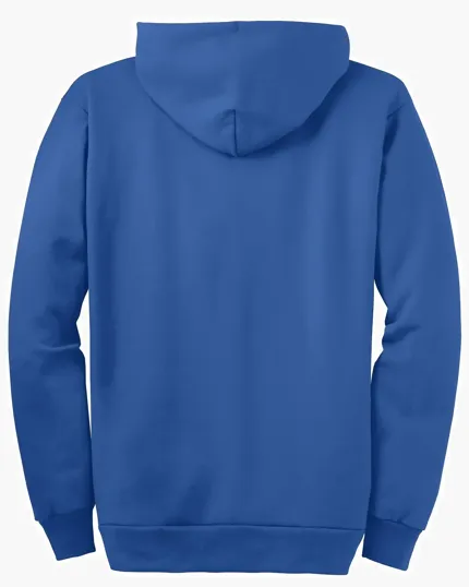 Port & Co Tall Essential Fleece Full-Zip Hooded Sweatshirt — view 17