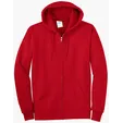 Port & Co Tall Essential Fleece Full-Zip Hooded Sweatshirt — view 7